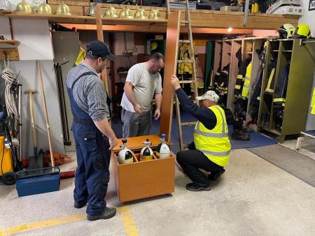 Ciscenje gasilskega doma na Mirni, foto PGD Mirna (4)