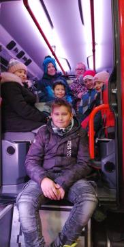 Mladi gasilci na decembrskem izletu, foto JP