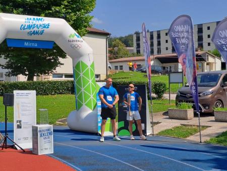 Slovenska bakla na Mirni