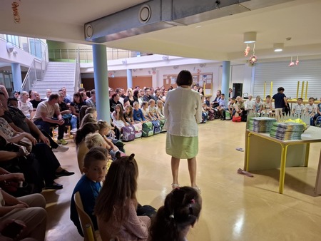 Sprejem prvošolčkov 2025, foto V. Jarm
