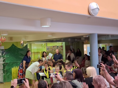 Sprejem prvošolčkov 2025, foto V. Jarm