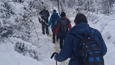 Pohod na Debenec, foto C Miklic (LNPD)